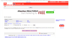 Desktop Screenshot of liverpool.freeadsinuk.co.uk