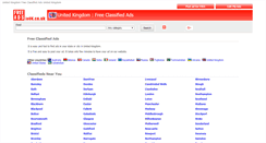 Desktop Screenshot of freeadsinuk.co.uk