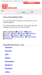 Mobile Screenshot of freeadsinuk.co.uk