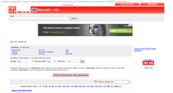 Desktop Screenshot of newcastle.freeadsinuk.co.uk
