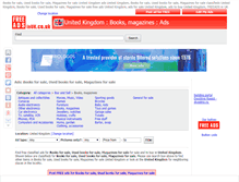 Tablet Screenshot of books-magazines.freeadsinuk.co.uk