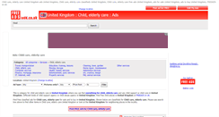 Desktop Screenshot of child-care-elderly-care.freeadsinuk.co.uk