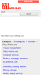 Mobile Screenshot of child-care-elderly-care.freeadsinuk.co.uk