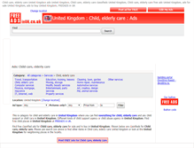 Tablet Screenshot of child-care-elderly-care.freeadsinuk.co.uk