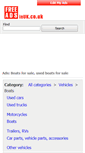 Mobile Screenshot of boats.freeadsinuk.co.uk