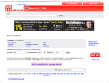 Tablet Screenshot of hereford.freeadsinuk.co.uk