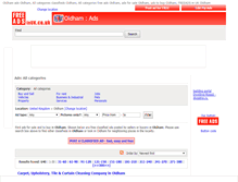 Tablet Screenshot of oldham.freeadsinuk.co.uk