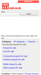 Mobile Screenshot of commercial-property.freeadsinuk.co.uk