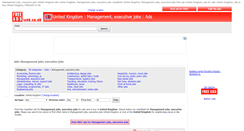 Desktop Screenshot of management-jobs.freeadsinuk.co.uk