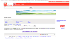 Desktop Screenshot of durham.freeadsinuk.co.uk