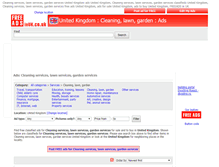 Tablet Screenshot of cleaning-garden-services.freeadsinuk.co.uk