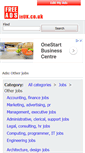 Mobile Screenshot of other-jobs.freeadsinuk.co.uk